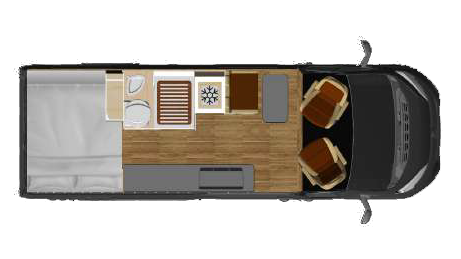 Mega Travel 2 680S Grundriss